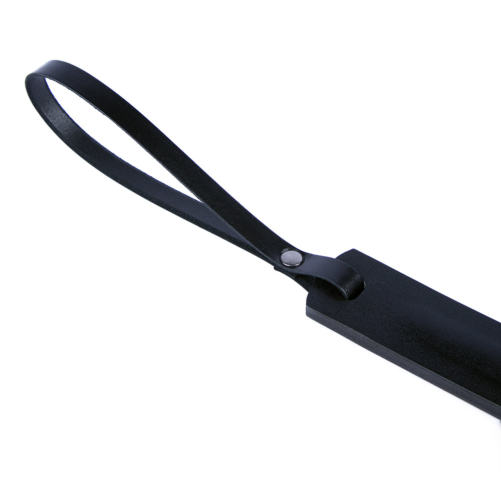 Leather BDSM cane
