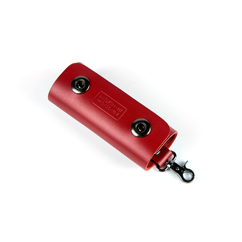 Key holder wallet red