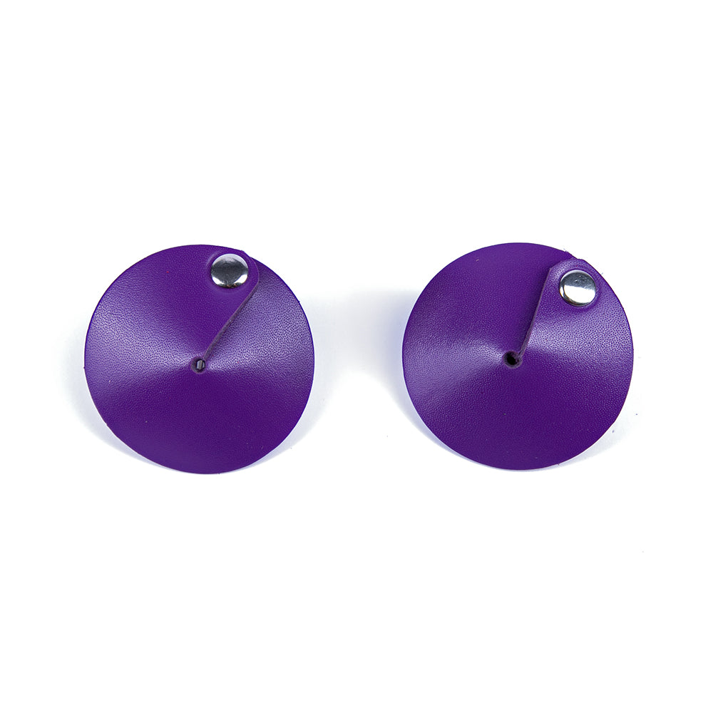 Purple nipple pasties