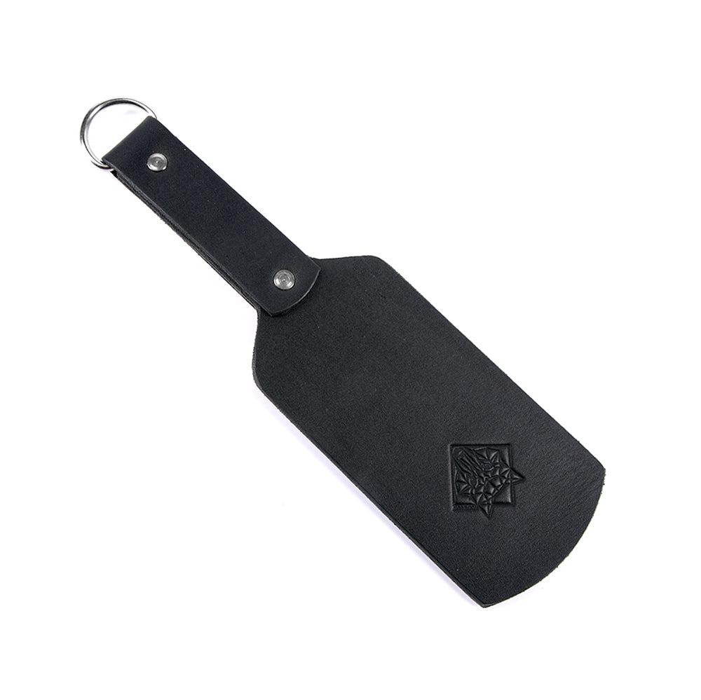 Shorp panking paddle from genuine belt leather