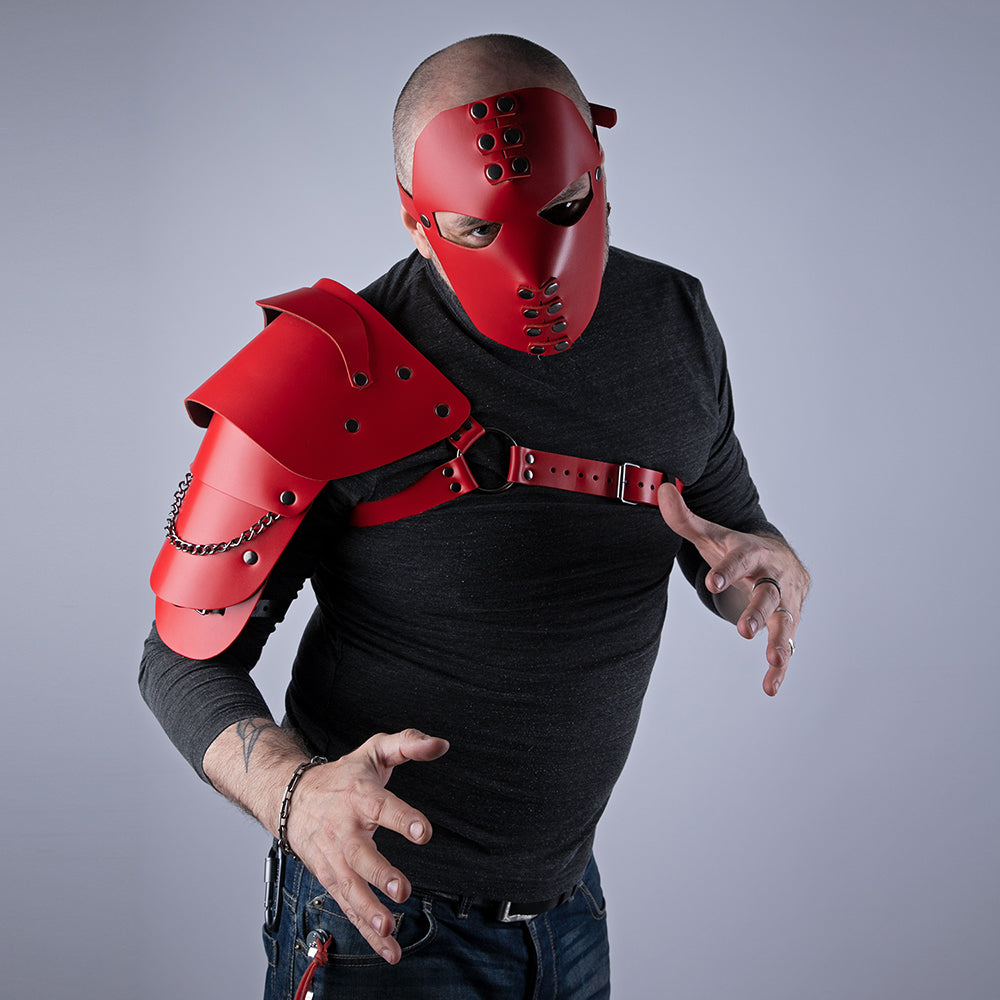 Warrior costume leather armor